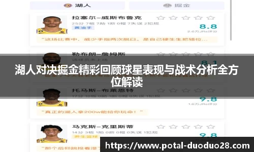 湖人对决掘金精彩回顾球星表现与战术分析全方位解读